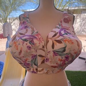 Cacique Multicolor Floral bra